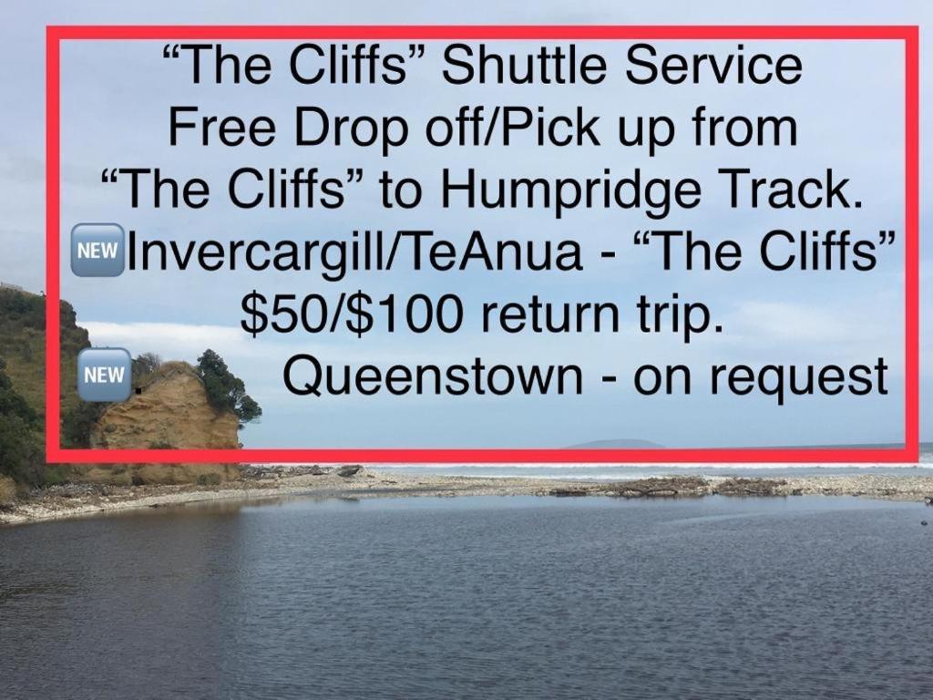 “The Cliffs” Humpridge View Motels Tuatapere Zewnętrze zdjęcie